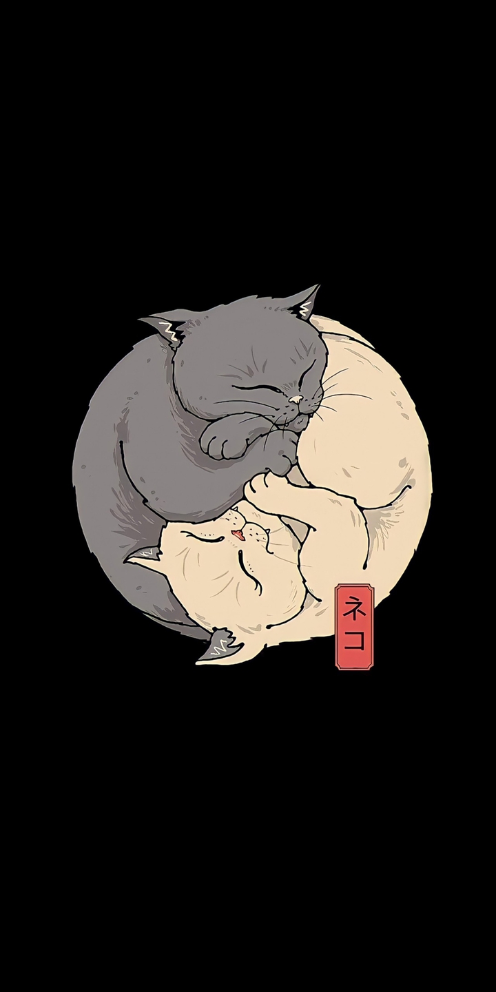 Cats Yin-Yang
