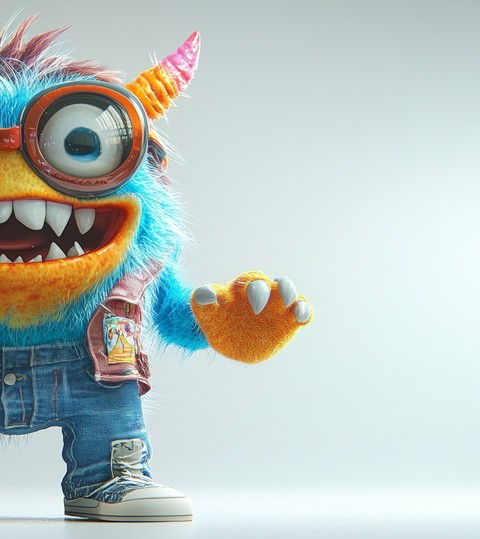 Cute monster