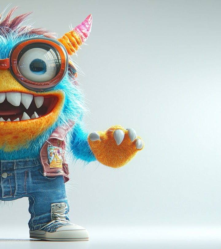 Cute monster