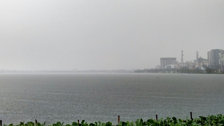 Rainfall in the city