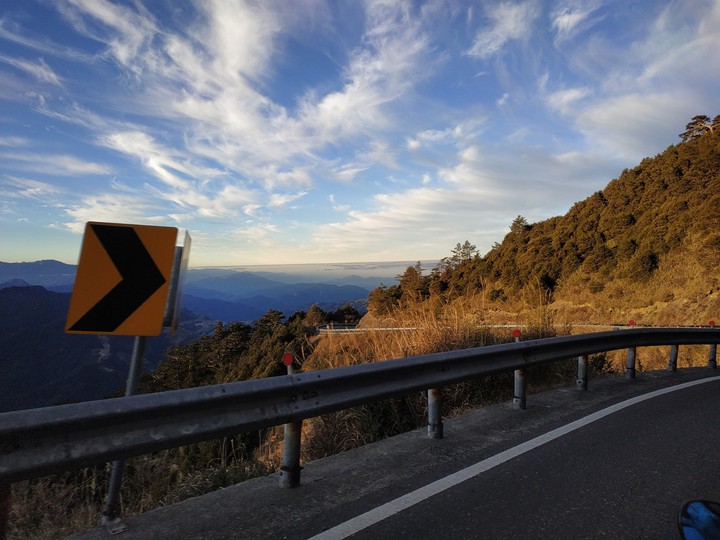 the way to mountain Hehuan