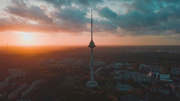 #Vilnius#televion#town