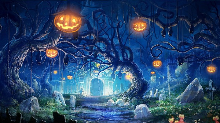 Halloween house