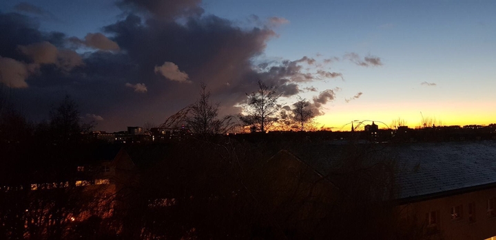 sunset London