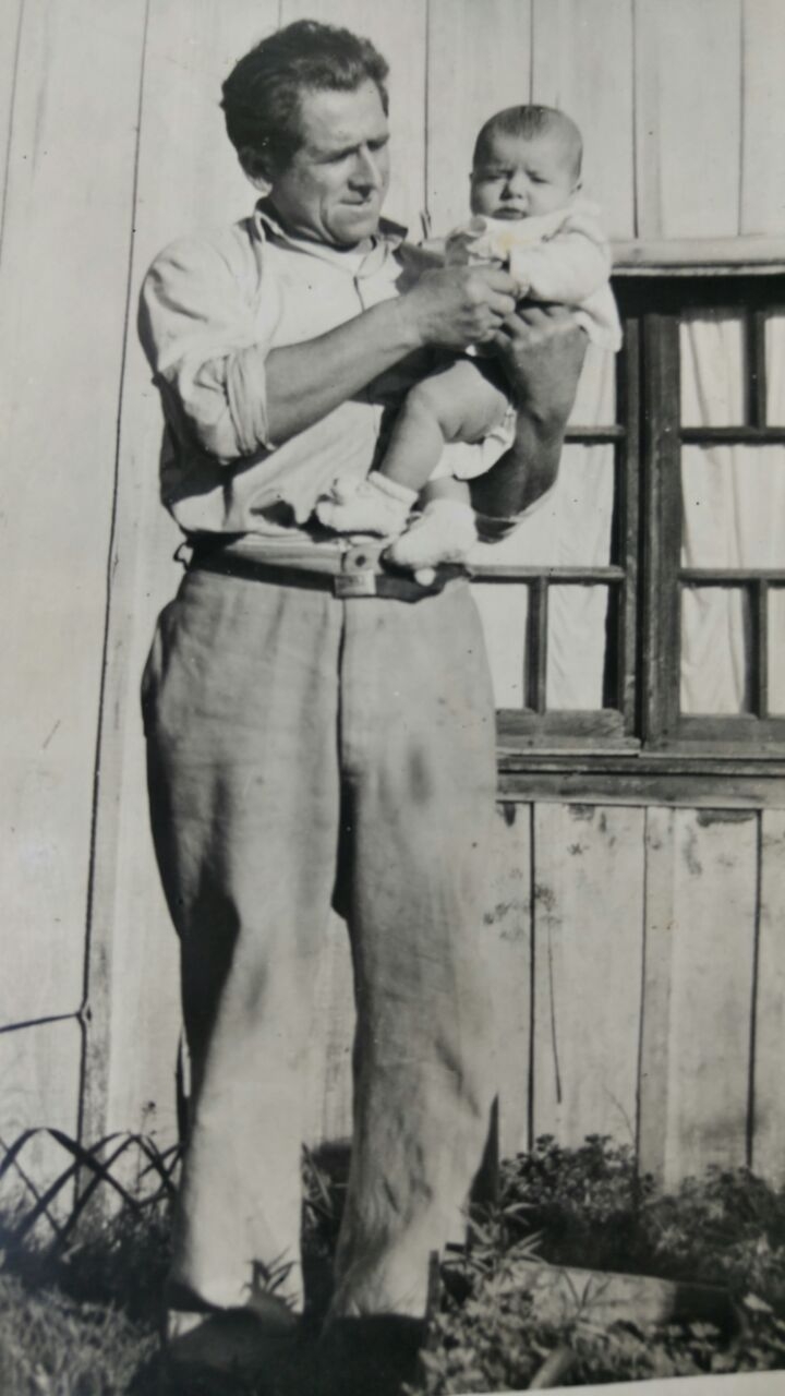 con papá