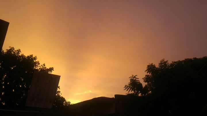 atardecer