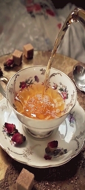 rose tea