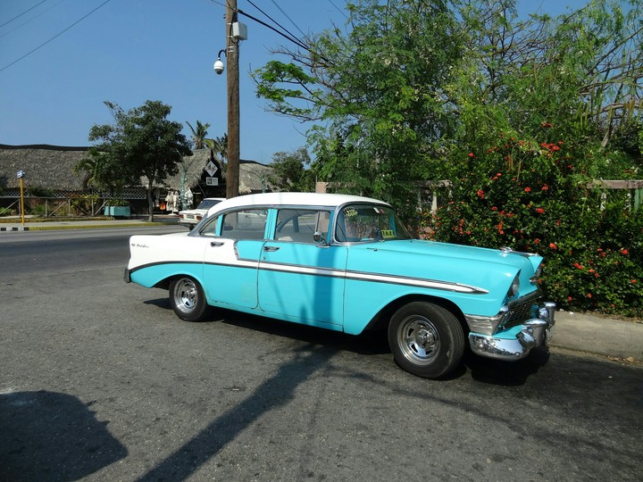 taxi bleu
