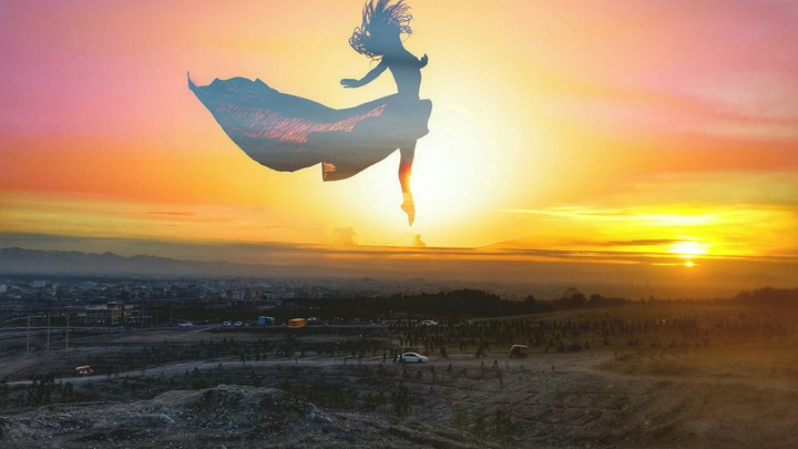 dancing in the sky