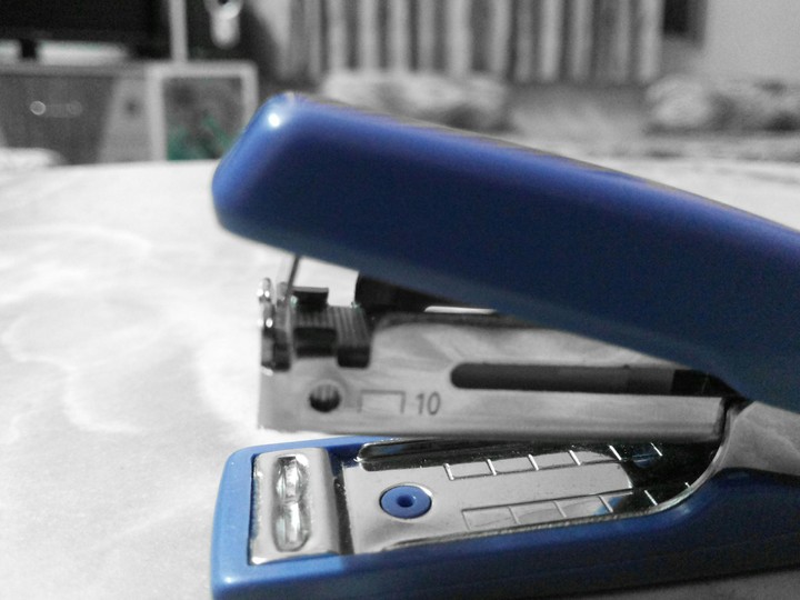 blue