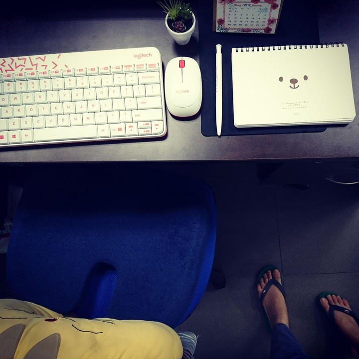 my office corner