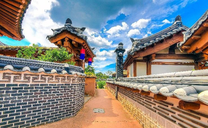 Hanok Village in Korea