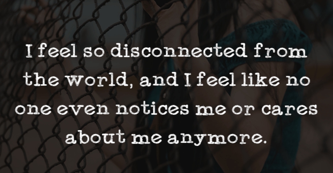 NO ONE CARES