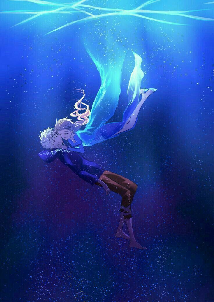 TOGETHER IN THE BLUE DEPTHS