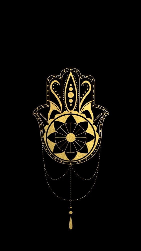 Gold Hamsa