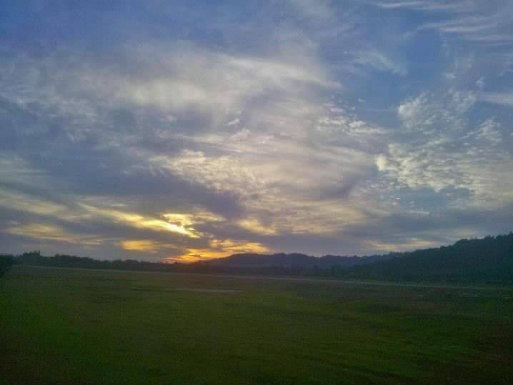 sun set