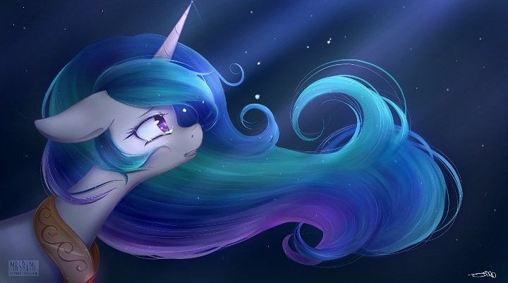 Sad Princess Celestia