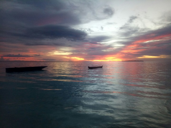 Sunset at Ngursanadan, Kei Island, Maluku, Indonesia