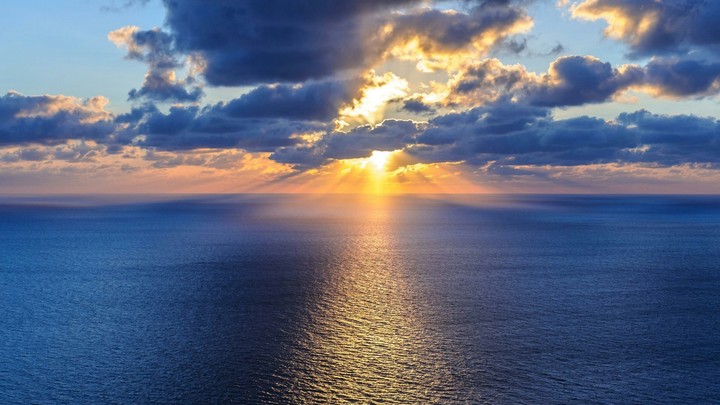 Sonne am Meer