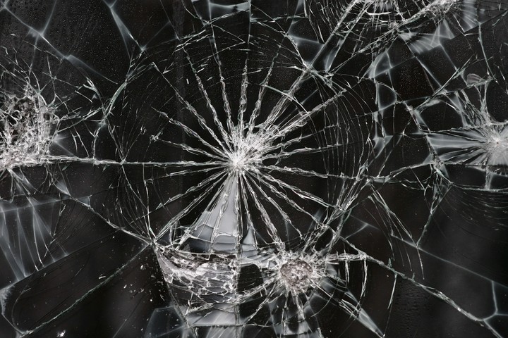 broken glass