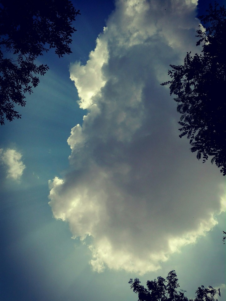 the sky above us