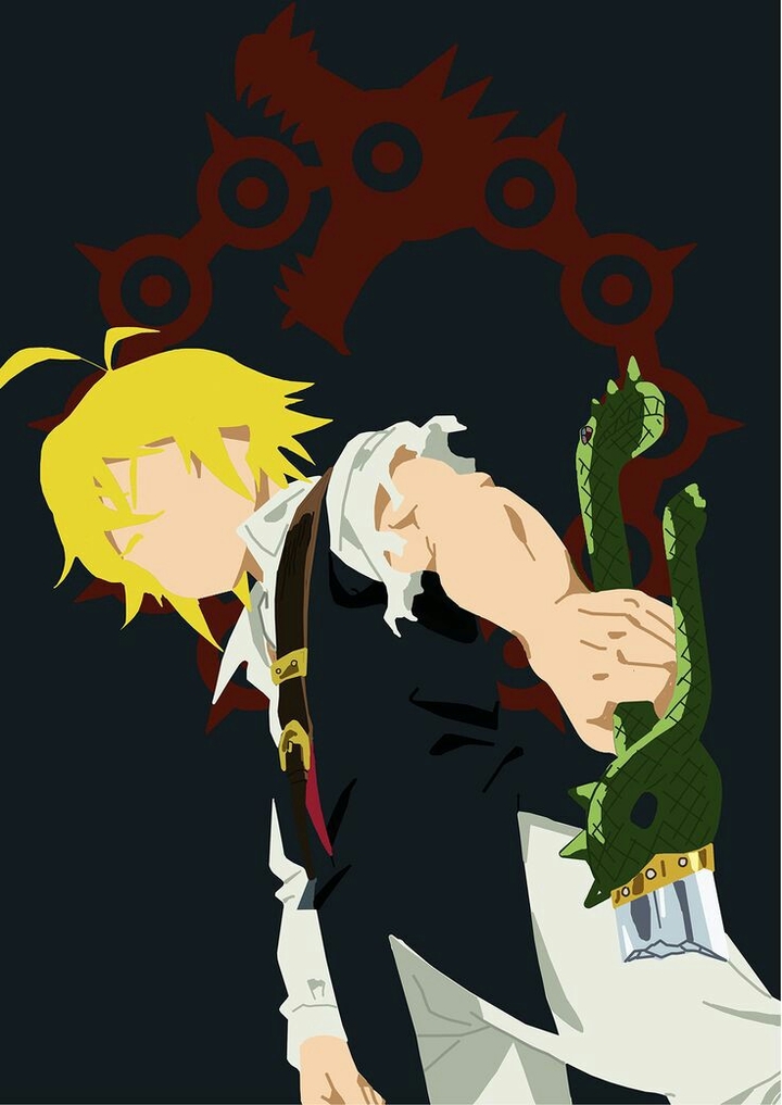 meliodas pecado da ira e capitão dos 7 pecados capitais