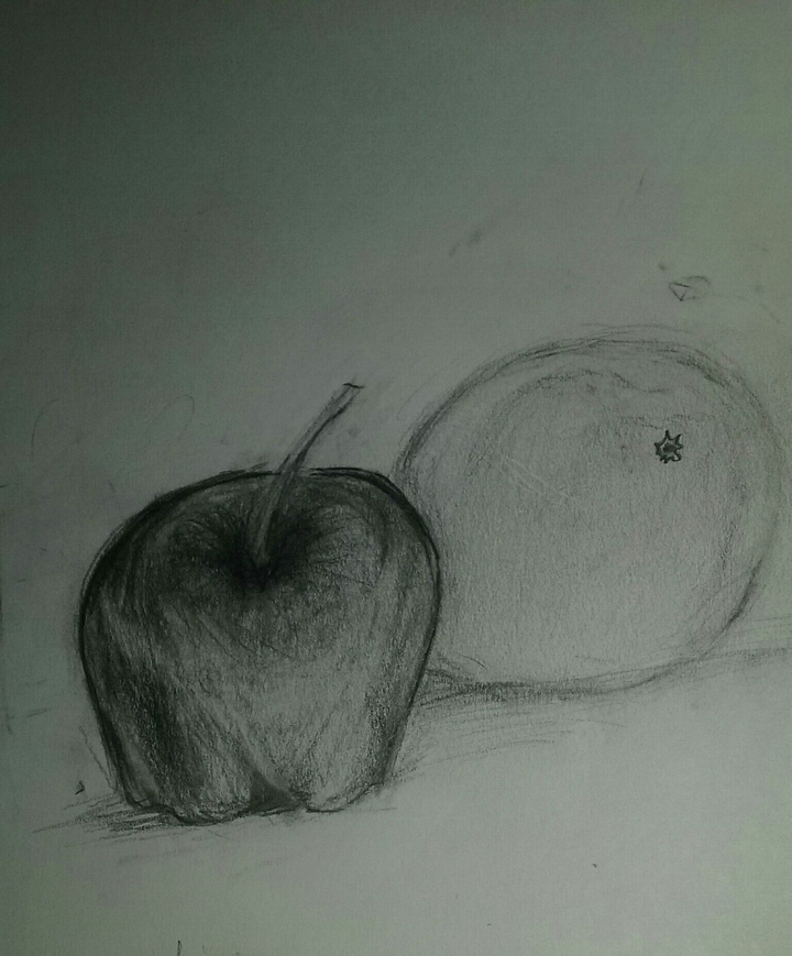 one apple one orange