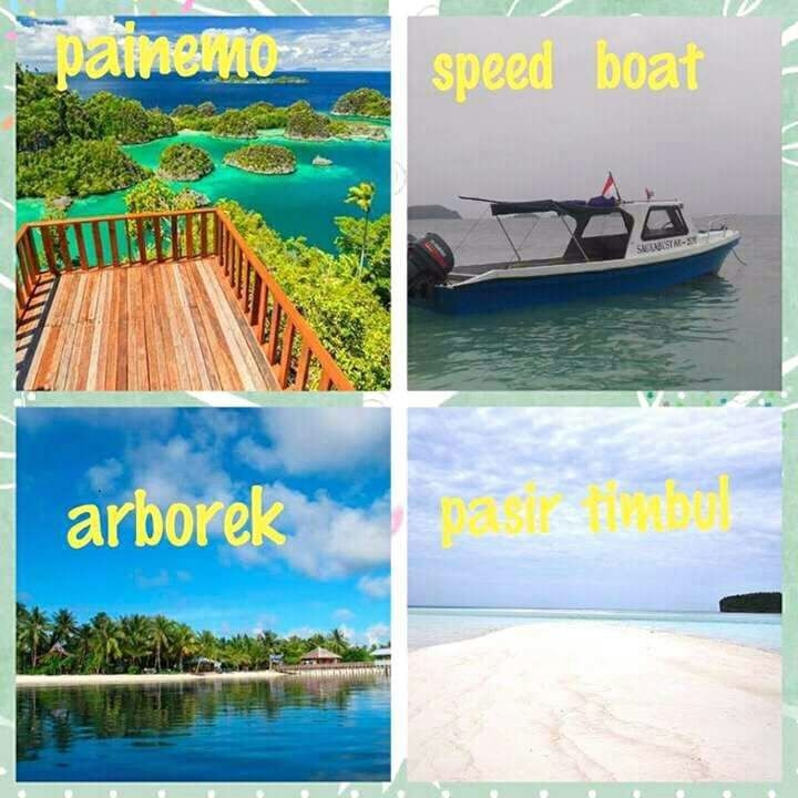 Intinerary tour Raja ampat