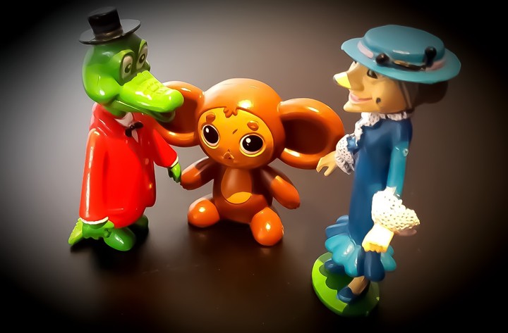 Crocodile Gena, Cheburashka, old woman Shapoklyak