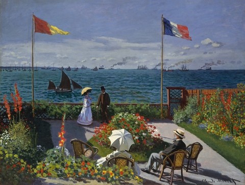 Garden At Sainte-Adresse