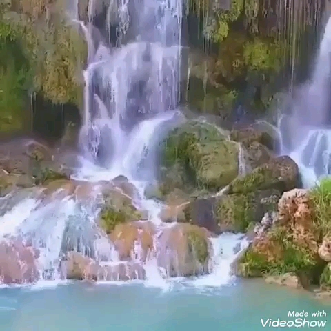 Beautiful waterfall "Fadami"