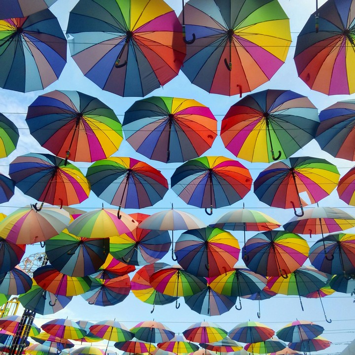 Аллея зонтиков☔