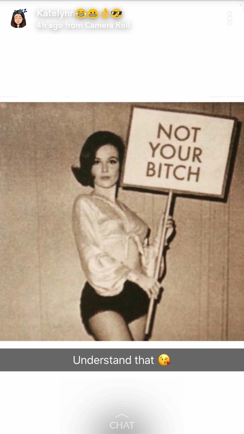 not your bitch