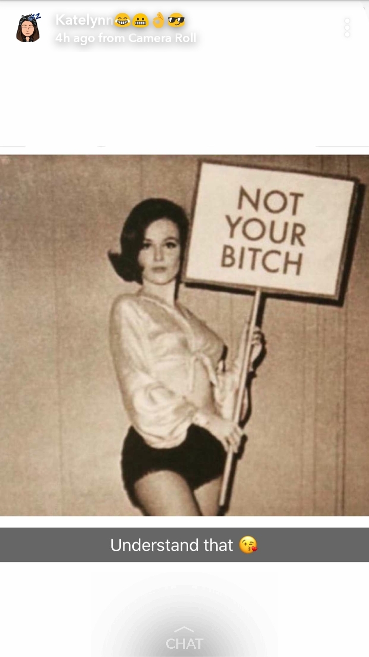 not your bitch