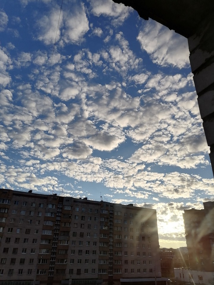 Питерской небо