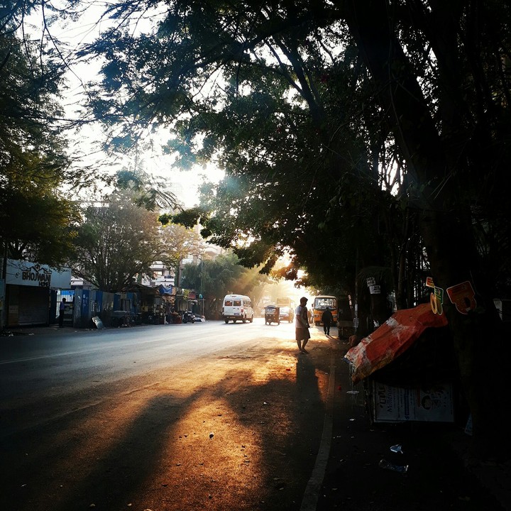 golden light