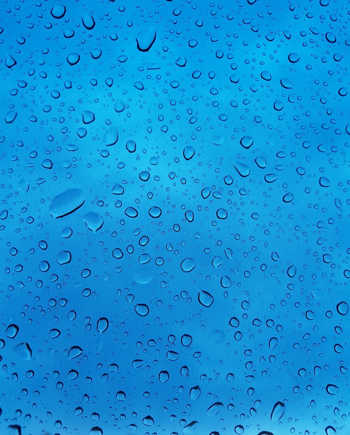 blue drop, голубые капли
