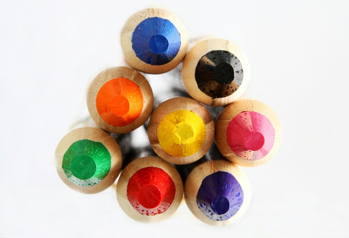 colourful pencils