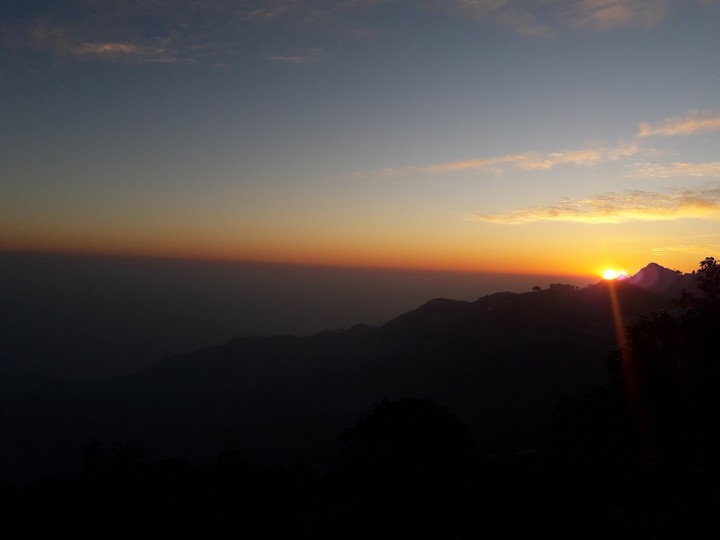 sun set