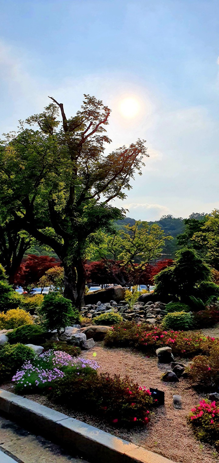 Konjiam Golf Course in the garden