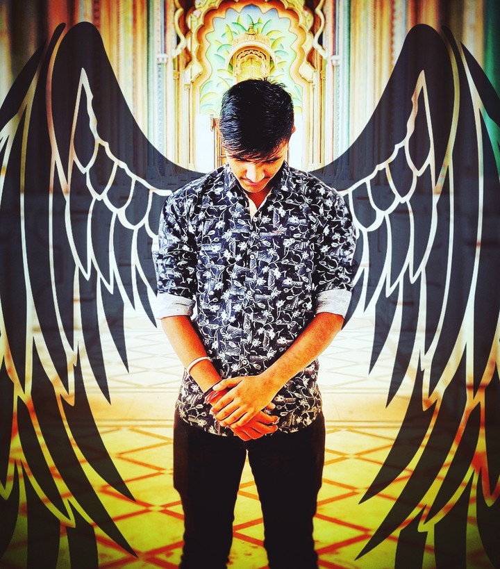 devil inside an angel