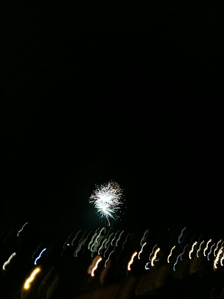 new year's fireworks.