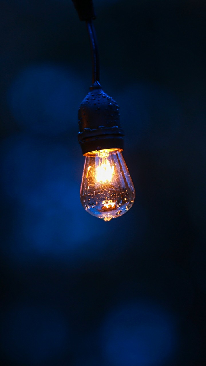 Small Bulb In Dark NighT