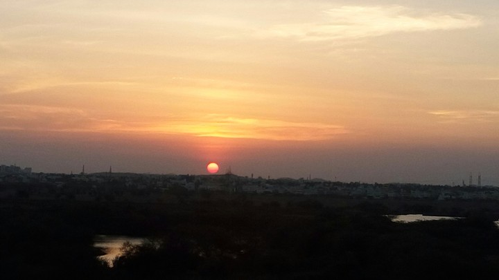 sun set