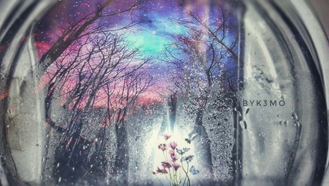 Washing Machine Creative Art byK3MO