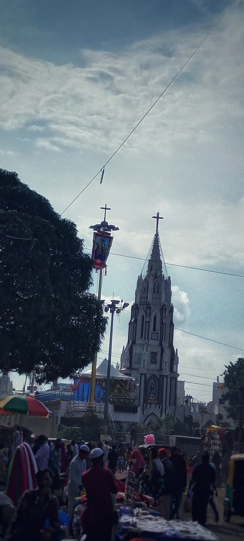crowded church street