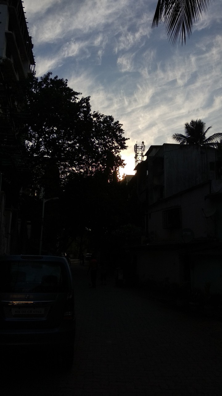 beautiful weather and clouds