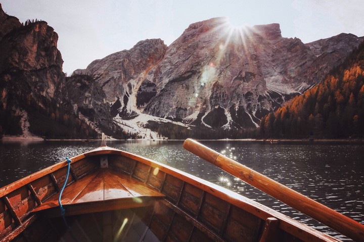 paradise from mountains