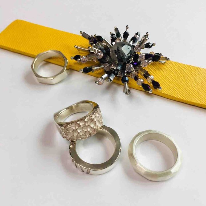 handmade silver rings