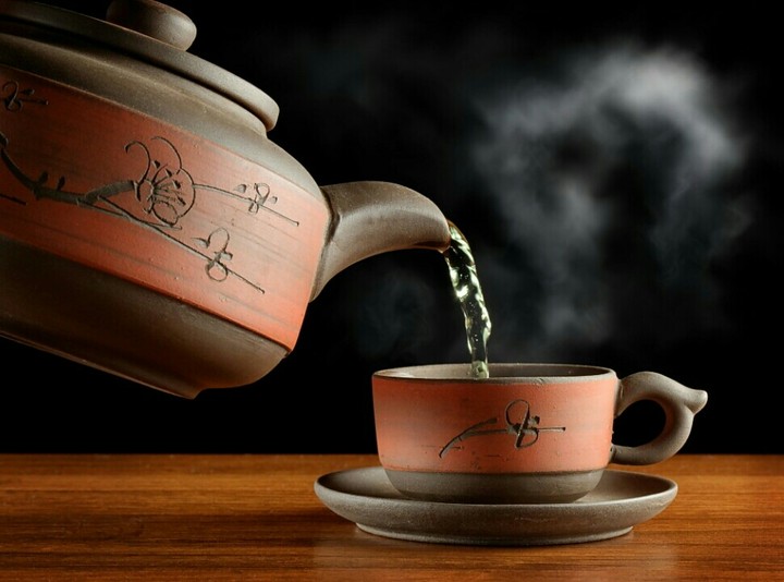 Chinese Tea - Drinking.